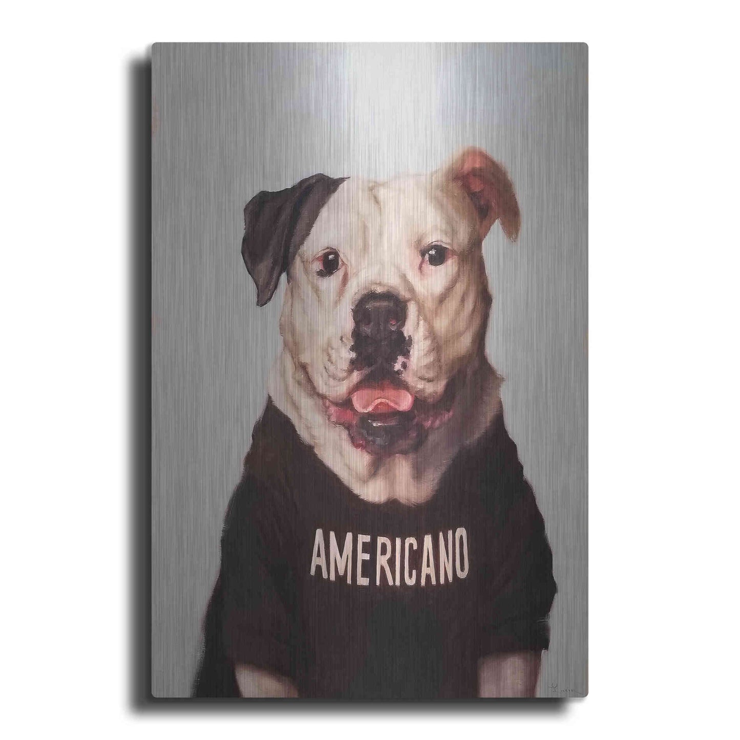 Luxe Metal Art 'Americano' by Lucia Heffernan, Metal Wall Art