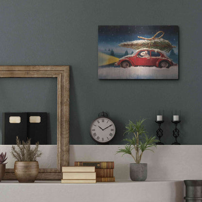 Luxe Metal Art 'Tis The Season' by Lucia Heffernan, Metal Wall Art,16x12