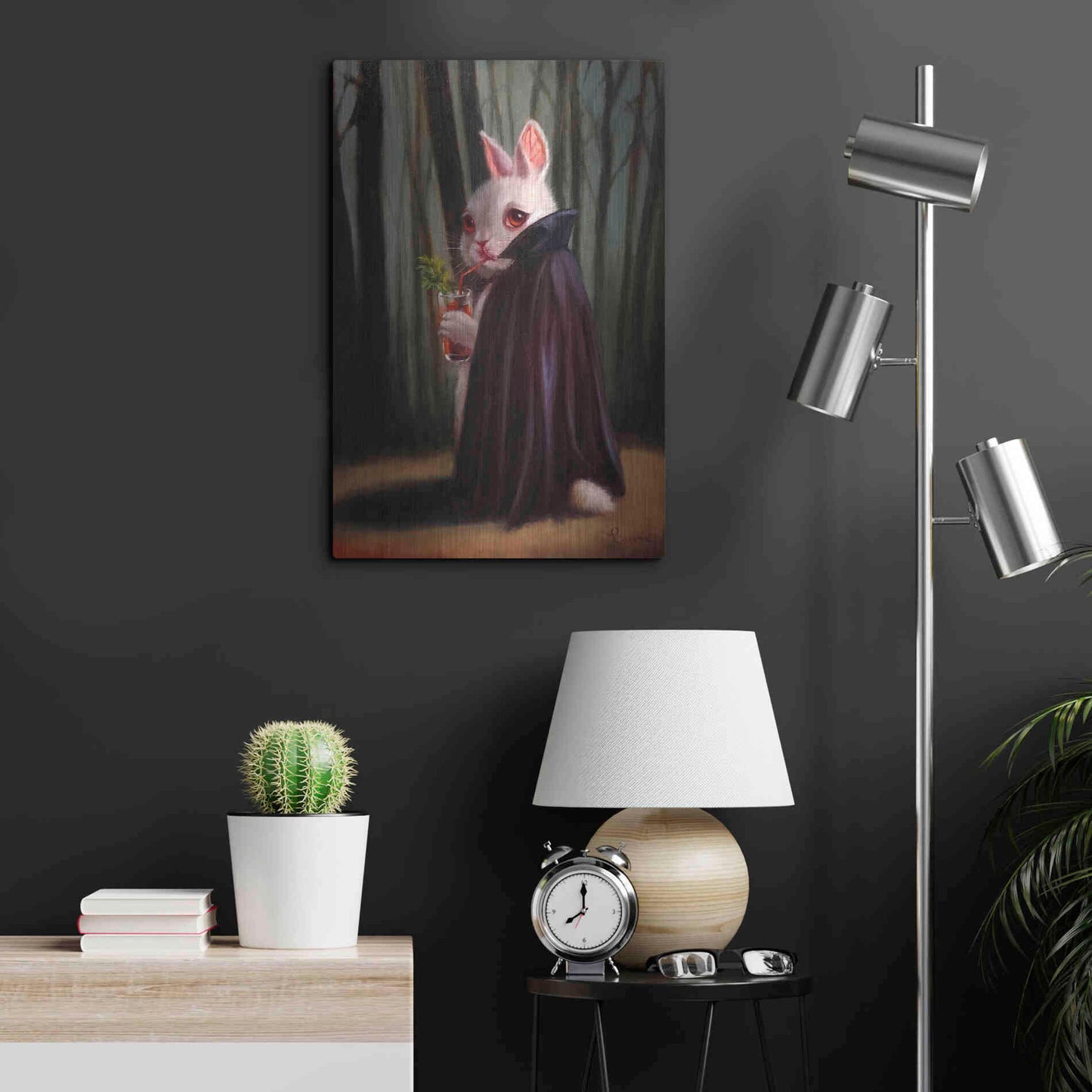 Luxe Metal Art 'Bewitching Hour' by Lucia Heffernan, Metal Wall Art,16x24