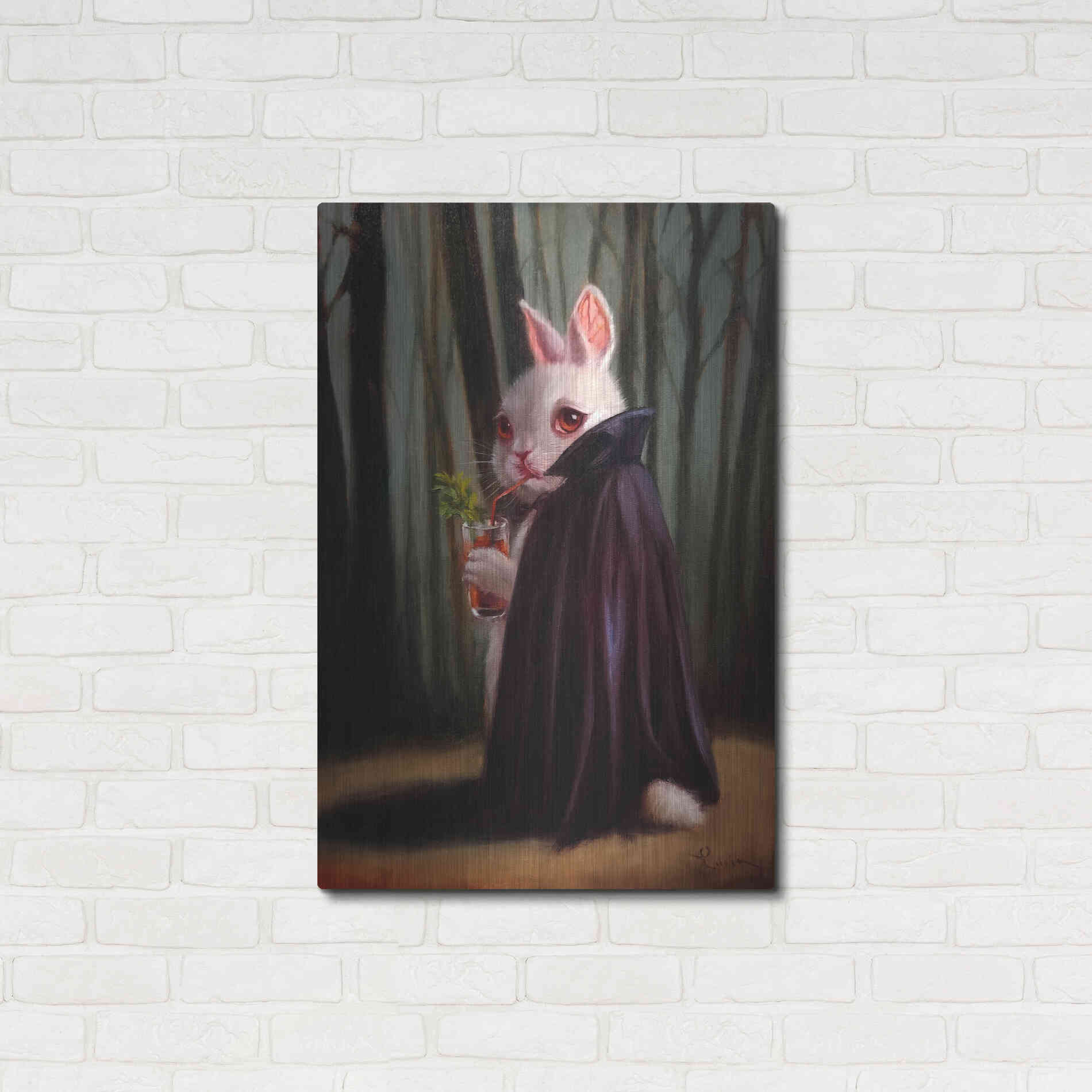 Luxe Metal Art 'Bewitching Hour' by Lucia Heffernan, Metal Wall Art,24x36