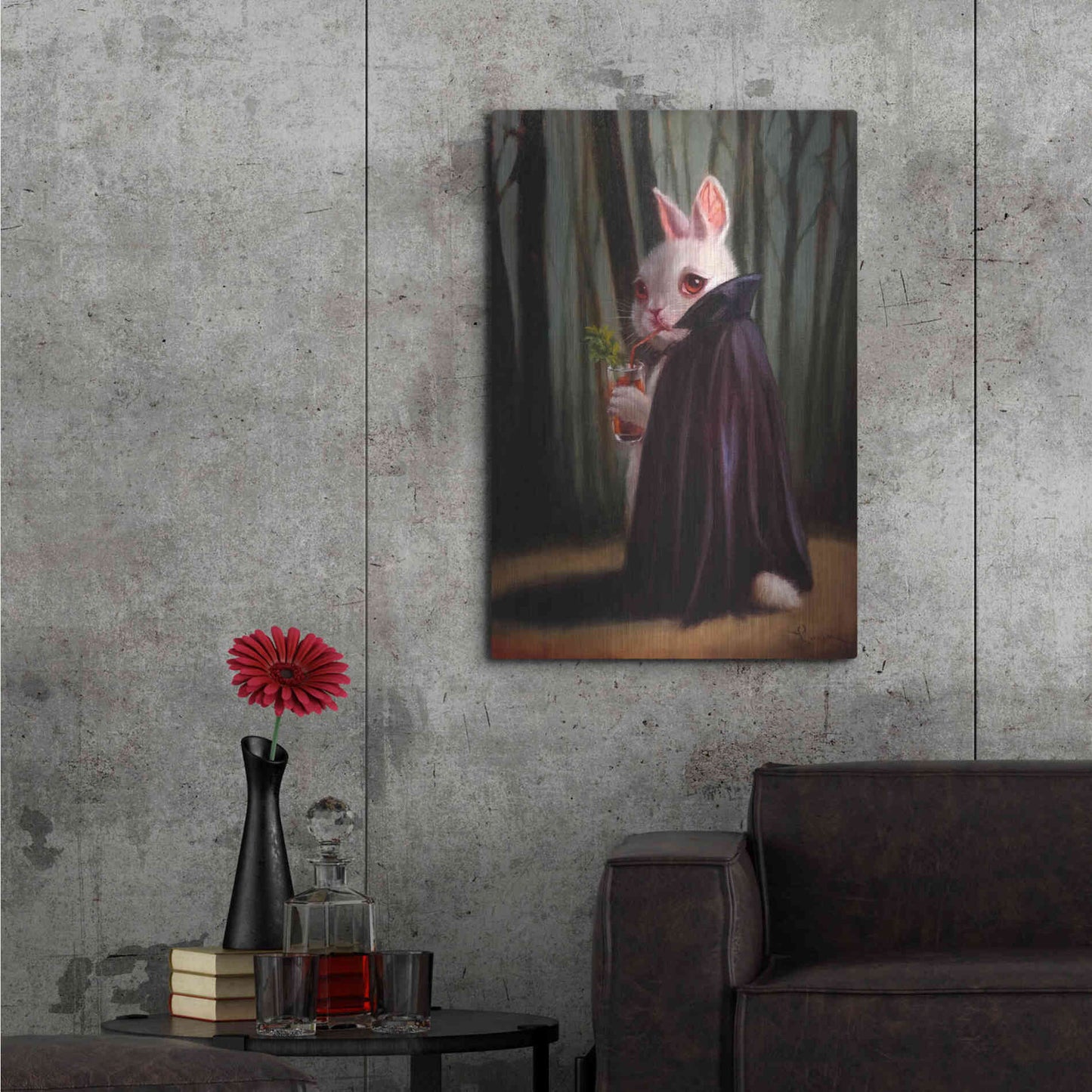 Luxe Metal Art 'Bewitching Hour' by Lucia Heffernan, Metal Wall Art,24x36