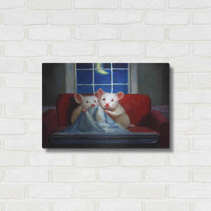 Luxe Metal Art 'Horror Movie' by Lucia Heffernan, Metal Wall Art,24x16