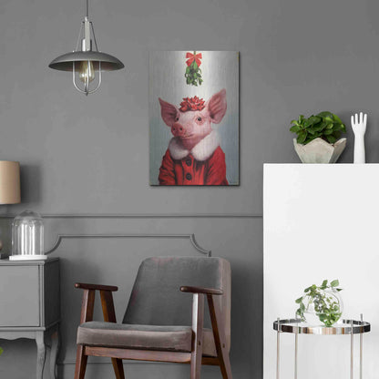 Luxe Metal Art 'Anticipation' by Lucia Heffernan, Metal Wall Art,16x24