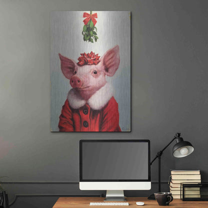 Luxe Metal Art 'Anticipation' by Lucia Heffernan, Metal Wall Art,24x36