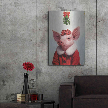 Luxe Metal Art 'Anticipation' by Lucia Heffernan, Metal Wall Art,24x36