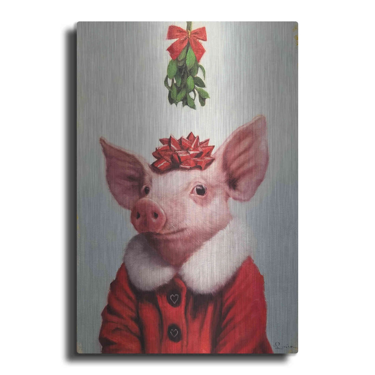 Luxe Metal Art 'Anticipation' by Lucia Heffernan, Metal Wall Art