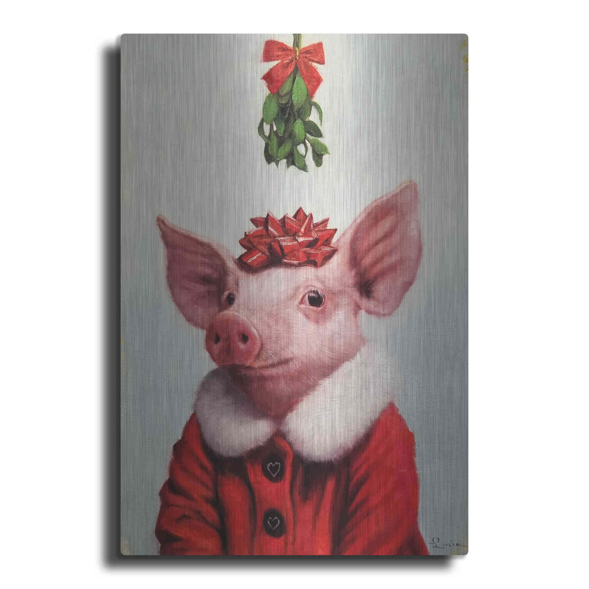 Luxe Metal Art 'Anticipation' by Lucia Heffernan, Metal Wall Art