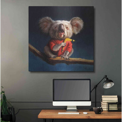 Luxe Metal Art 'Outback Fun' by Lucia Heffernan, Metal Wall Art,36x36