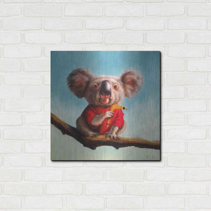 Luxe Metal Art 'Outback Fun II' by Lucia Heffernan, Metal Wall Art,24x24