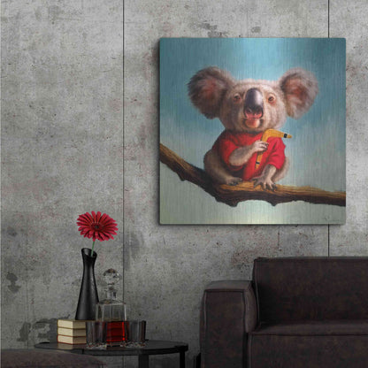 Luxe Metal Art 'Outback Fun II' by Lucia Heffernan, Metal Wall Art,36x36