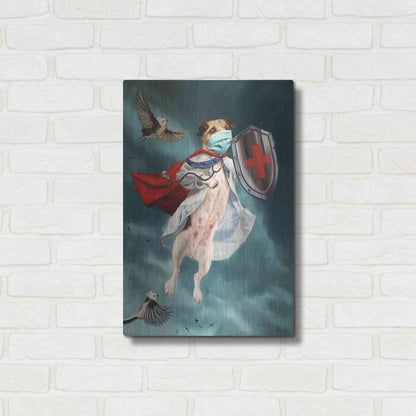 Luxe Metal Art 'We Are In This Together' by Lucia Heffernan, Metal Wall Art,16x24