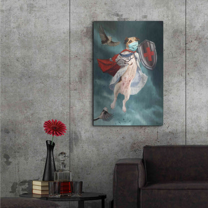 Luxe Metal Art 'We Are In This Together' by Lucia Heffernan, Metal Wall Art,24x36