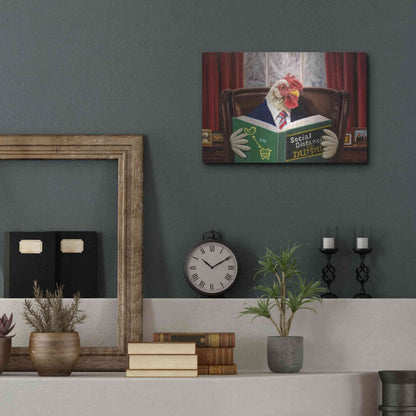 Luxe Metal Art 'Bird Brain' by Lucia Heffernan, Metal Wall Art,16x12