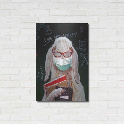 Luxe Metal Art 'Back To School - Teacher' by Lucia Heffernan, Metal Wall Art,24x36