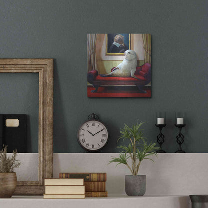 Luxe Metal Art 'Trophy Wife' by Lucia Heffernan, Metal Wall Art,12x12