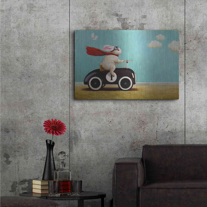 Luxe Metal Art 'Road Trip' by Lucia Heffernan, Metal Wall Art,36x24