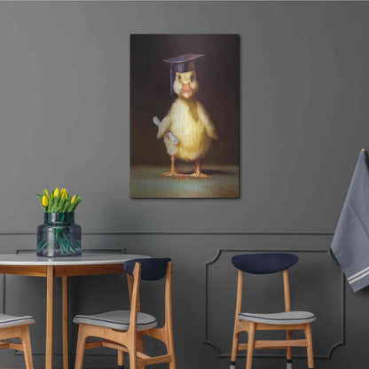 Luxe Metal Art 'The Graduate' by Lucia Heffernan, Metal Wall Art,24x36