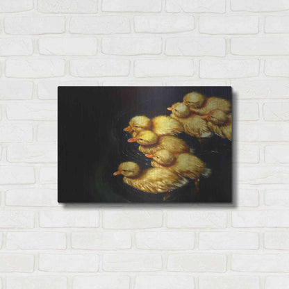 Luxe Metal Art 'Crossing' by Lucia Heffernan, Metal Wall Art,24x16