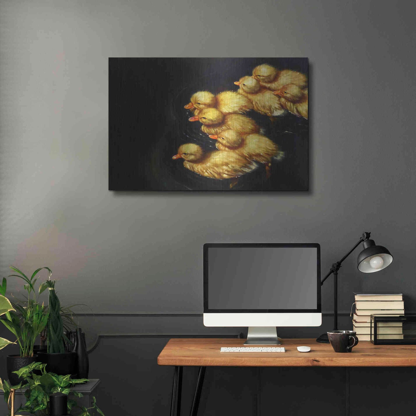 Luxe Metal Art 'Crossing' by Lucia Heffernan, Metal Wall Art,36x24