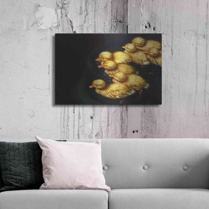 Luxe Metal Art 'Crossing' by Lucia Heffernan, Metal Wall Art,36x24