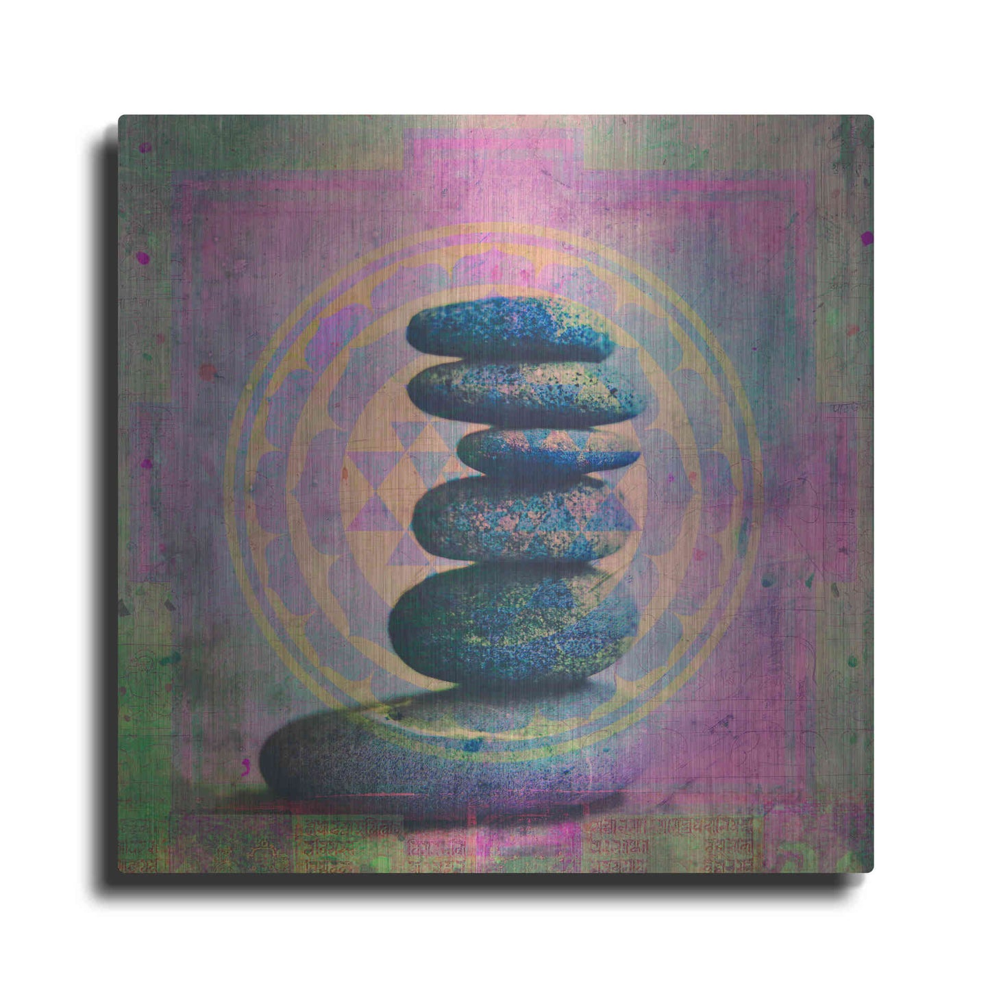 Luxe Metal Art 'Soul In Balance' by Elena Ray, Metal Wall Art