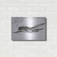 Luxe Metal Art 'Inverted Flight Schematic II' by Ethan Harper, Metal Wall Art,24x16