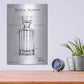 Luxe Metal Art 'Barware Blueprint VII' by Ethan Harper, Metal Wall Art,12x16