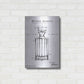 Luxe Metal Art 'Barware Blueprint VII' by Ethan Harper, Metal Wall Art,16x24