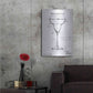 Luxe Metal Art 'Barware Blueprint VI' by Ethan Harper, Metal Wall Art,24x36