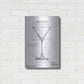 Luxe Metal Art 'Barware Blueprint V' by Ethan Harper, Metal Wall Art,16x24