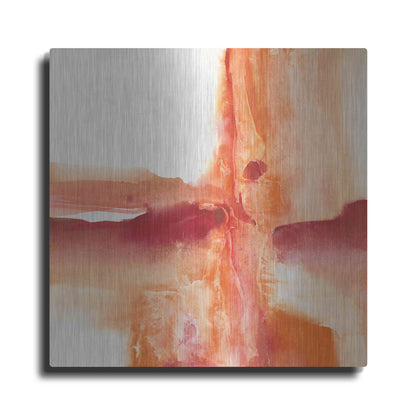 Luxe Metal Art 'Inner Glow I' by Chris Paschke, Metal Wall Art