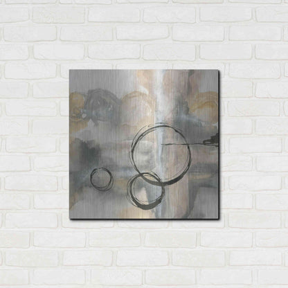 Luxe Metal Art 'Full Circle II' by Chris Paschke, Metal Wall Art,24x24
