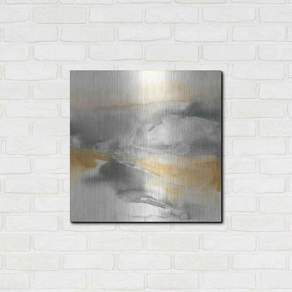 Luxe Metal Art 'Minerals II' by Chris Paschke, Metal Wall Art,24x24