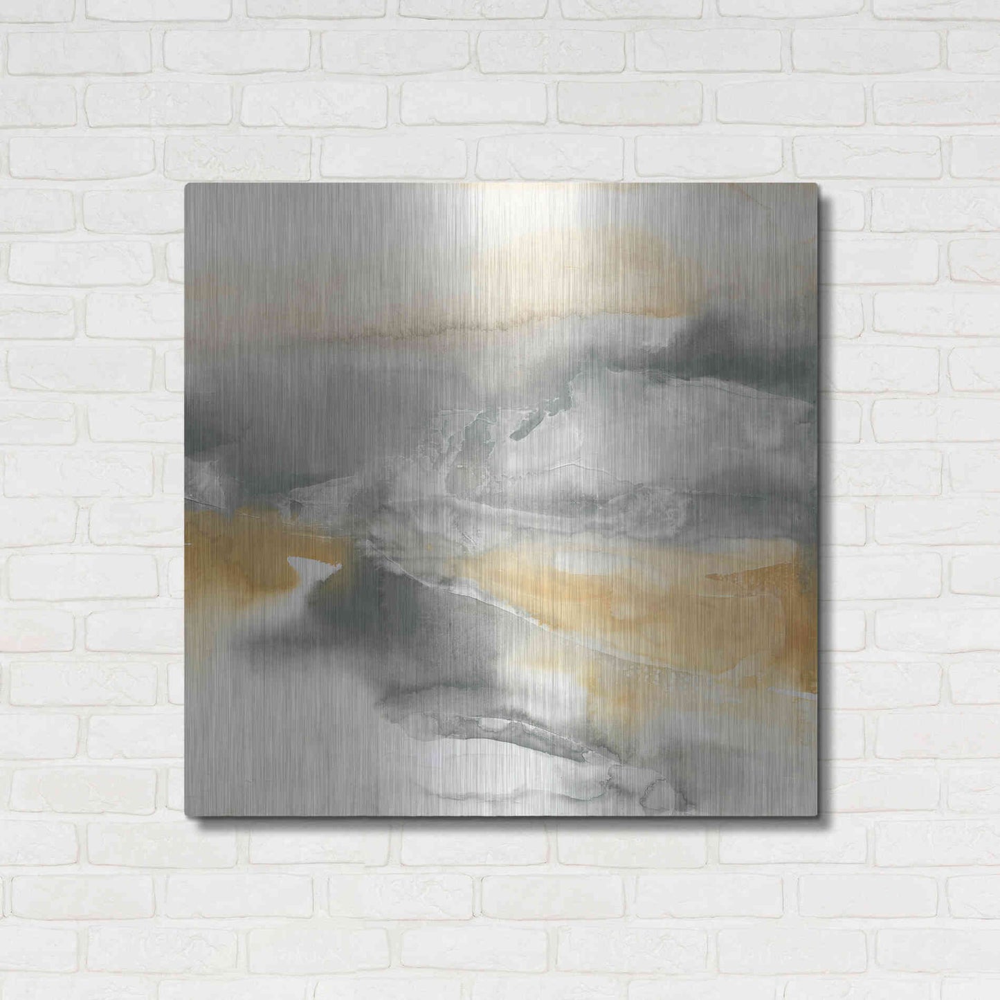 Luxe Metal Art 'Minerals II' by Chris Paschke, Metal Wall Art,36x36