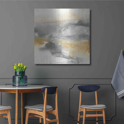 Luxe Metal Art 'Minerals II' by Chris Paschke, Metal Wall Art,36x36
