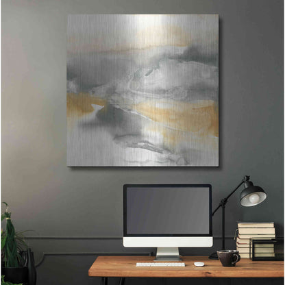 Luxe Metal Art 'Minerals II' by Chris Paschke, Metal Wall Art,36x36