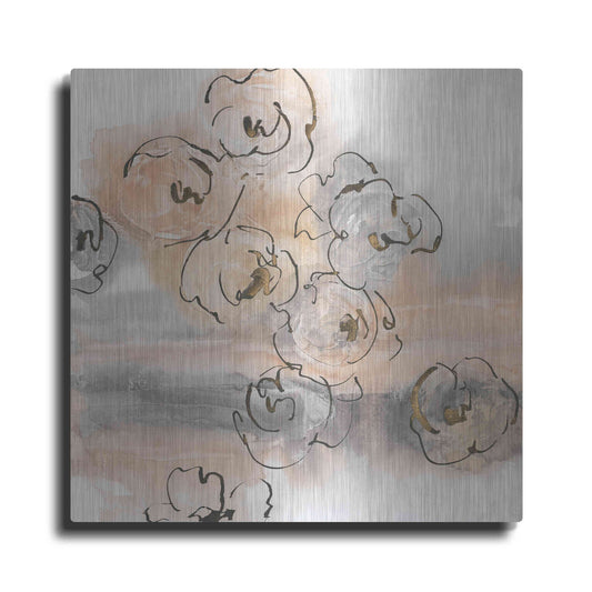 Luxe Metal Art 'Gold Dust I' by Chris Paschke, Metal Wall Art