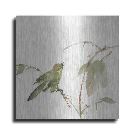 Luxe Metal Art 'Sisken' by Chris Paschke, Metal Wall Art