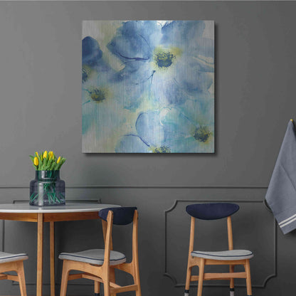 Luxe Metal Art 'Seashell Cosmos I' by Chris Paschke, Metal Wall Art,36x36