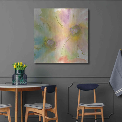 Luxe Metal Art 'Rainbow Cosmos II' by Chris Paschke, Metal Wall Art,36x36