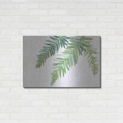 Luxe Metal Art 'Ferns I' by Chris Paschke, Metal Wall Art,36x24
