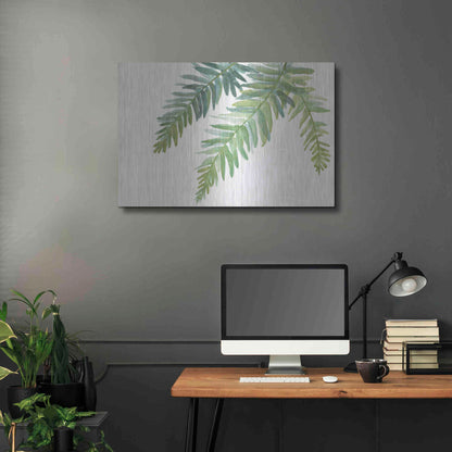 Luxe Metal Art 'Ferns I' by Chris Paschke, Metal Wall Art,36x24