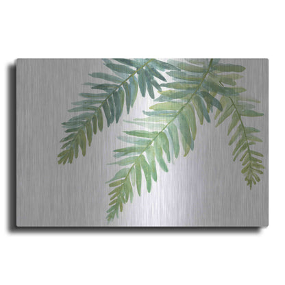 Luxe Metal Art 'Ferns I' by Chris Paschke, Metal Wall Art