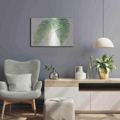 Luxe Metal Art 'Ferns III' by Chris Paschke, Metal Wall Art,24x16