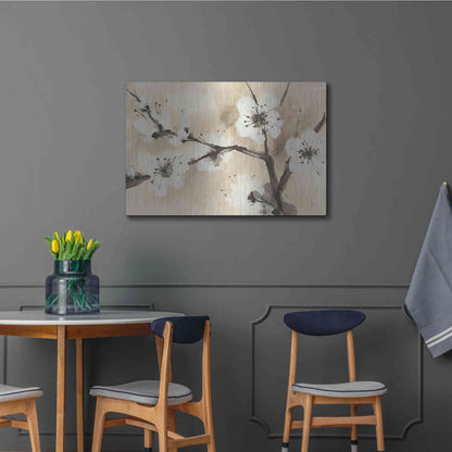 Luxe Metal Art 'Spring Blossoms I' by Chris Paschke, Metal Wall Art,36x24