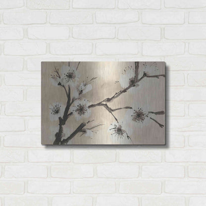 Luxe Metal Art 'Spring Blossoms II' by Chris Paschke, Metal Wall Art,24x16