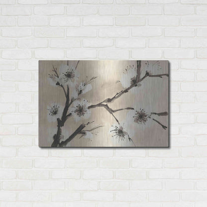 Luxe Metal Art 'Spring Blossoms II' by Chris Paschke, Metal Wall Art,36x24