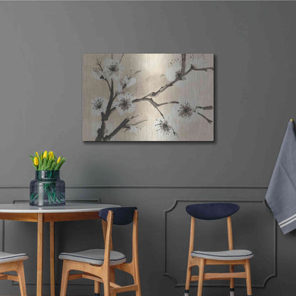 Luxe Metal Art 'Spring Blossoms II' by Chris Paschke, Metal Wall Art,36x24
