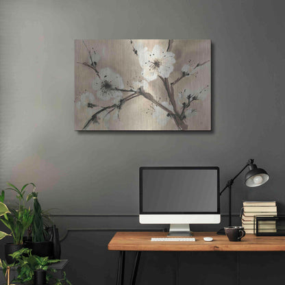 Luxe Metal Art 'Spring Blossoms III' by Chris Paschke, Metal Wall Art,36x24