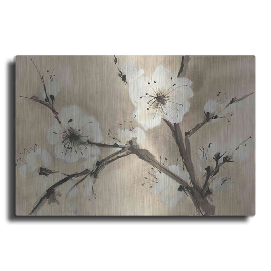 Luxe Metal Art 'Spring Blossoms III' by Chris Paschke, Metal Wall Art